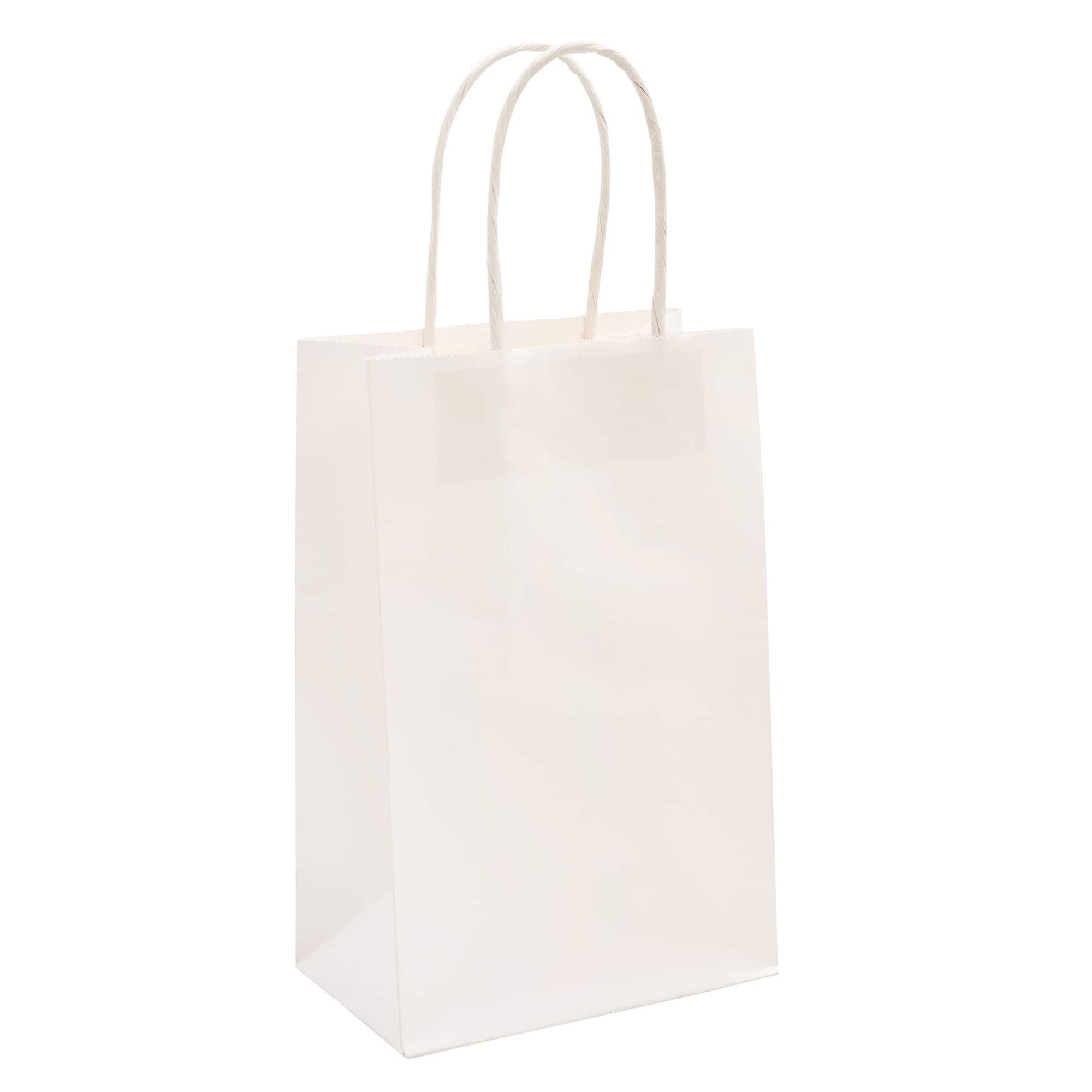 American Crafts™ Fancy That Small White Gift Bags, 6ct.